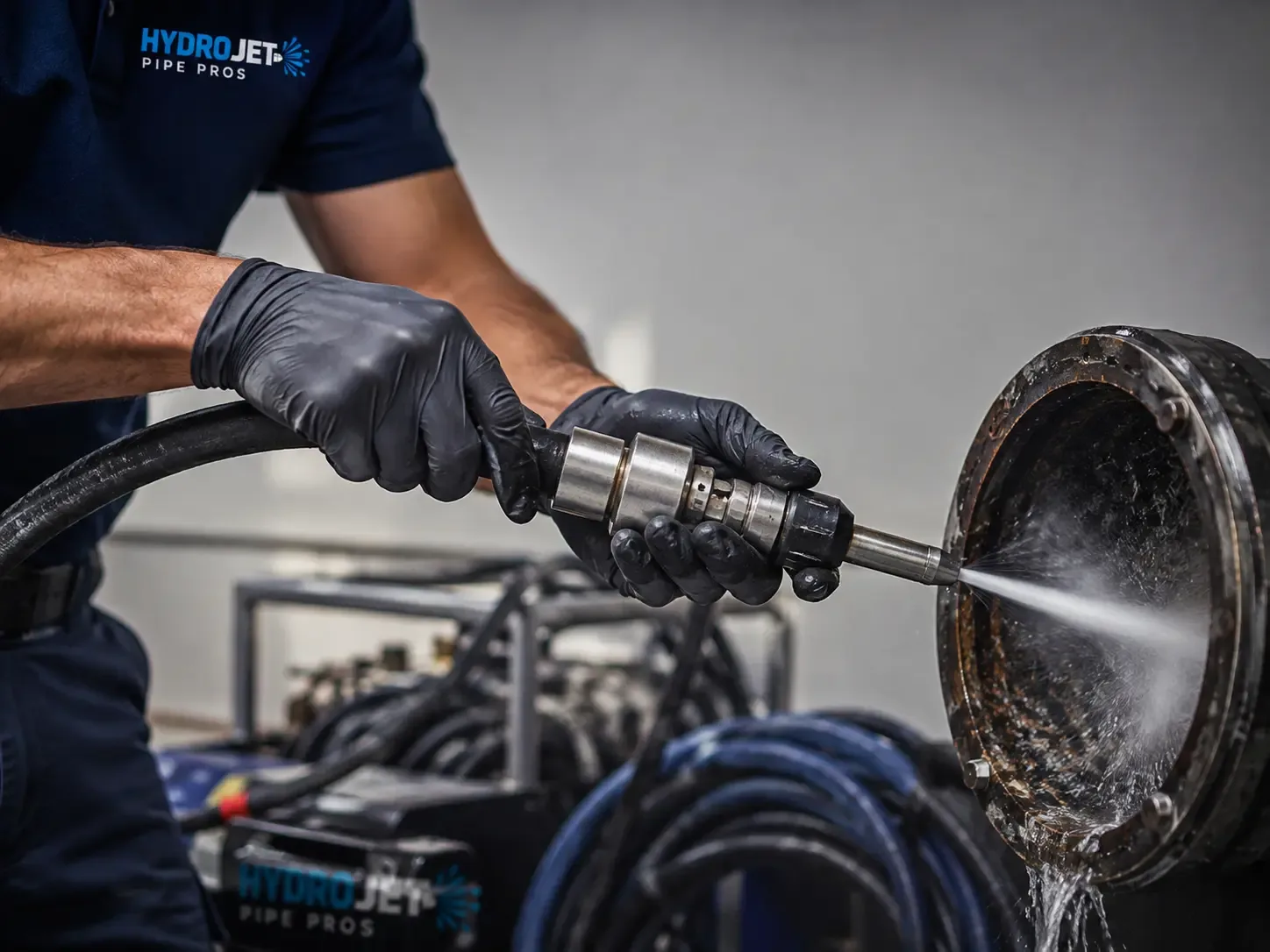 Hydro Jet Pipe Descaling in Union City, CA